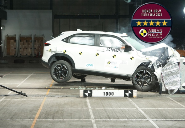 All New Honda HR-V dan BR-V Raih Rating Keselamatan Tertinggi ASEAN NCAP