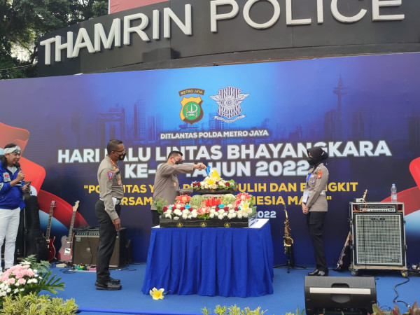 Hari Lalu Lintas Bhayangkara Ke-67, Kapolda Metro: Jangan Anggap Biasa Masalah Kemacetan di Jakarta