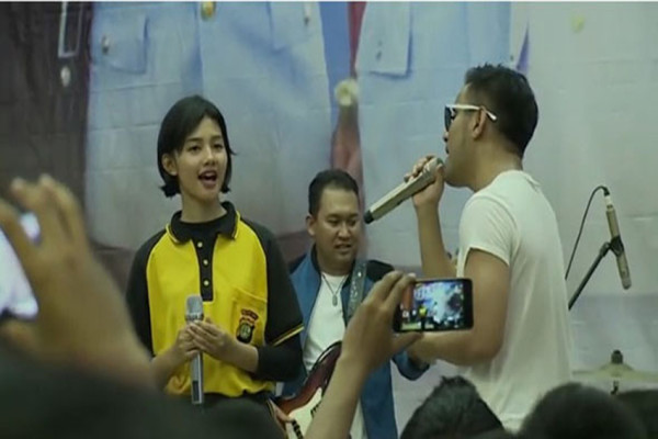3 Polwan Cantik Berdinas di Polda Metro Jaya, Nomor 1 Pernah Duet Bareng Judika