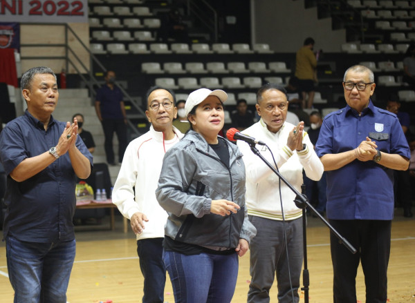 Tim Basket UPH Jakarta Juara Turnamen Puan Maharani Cup