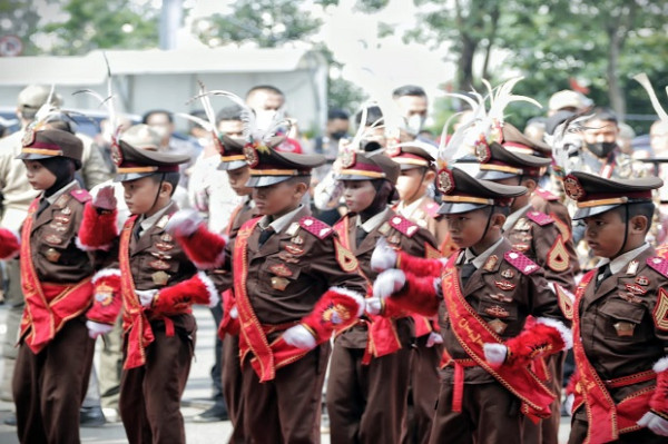 Bupati Winarti Hadiri Roadshow Bus KPK 2022