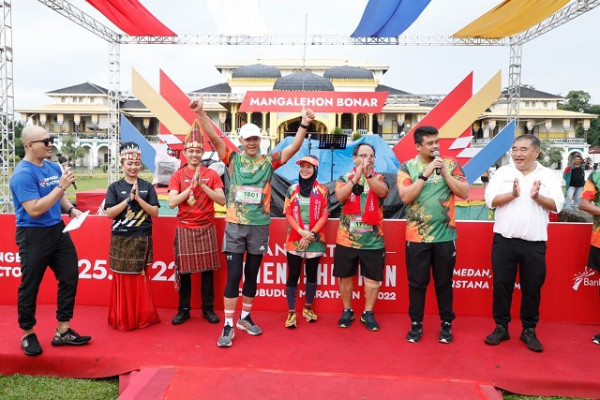 Keseruan Friendship Run Borobudur Marathon 2022 Di Medan Bareng Ganjar