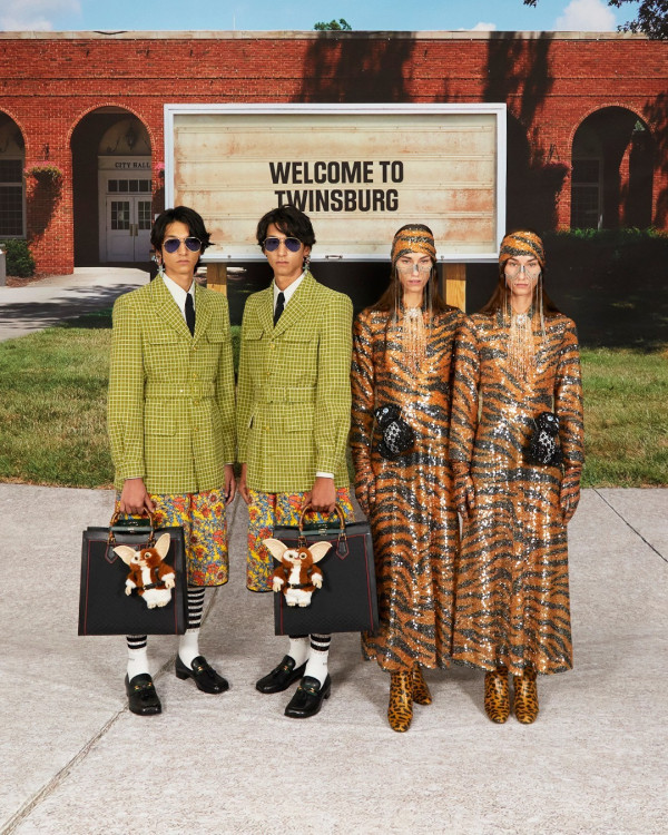 Heboh Gucci Hadirkan 68 Model Kembar Identik di Milan Fashion Week