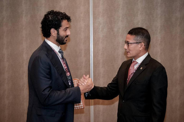 Pererat Hubungan Bilateral, Sandiaga Uno Penuhi Ajakan Berlari 14 Km dari Menteri Ekonomi Uni Emirat Arab