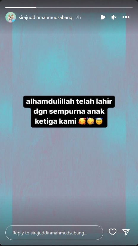 Zaskia Gotik Melahirkan Anak Kedua