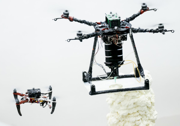 Bekerja Bak Lebah, Drone Ini Bisa Membangun Rumah