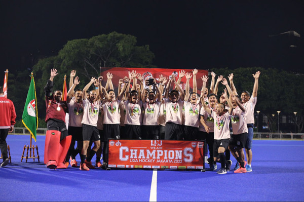 Nusantara Hoki Club Juara Liga Hoki Jakarta 2022
