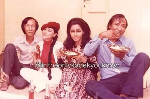 Foto Jadul Suzzanna Makan Bareng 3 Artis Lawas Viral, Kecantikannya Tuai Pujian