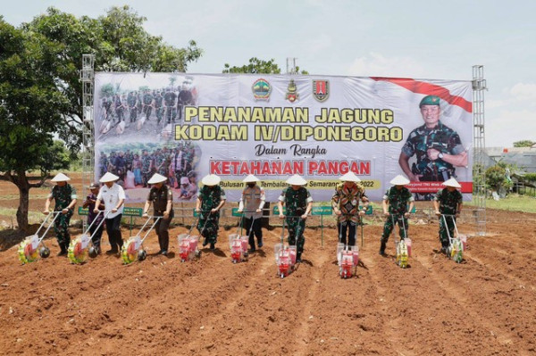 Perkuat Ketahanan Pangan, Ganjar Sulap Lahan Tidak Produktif Jadi Ladang Jagung