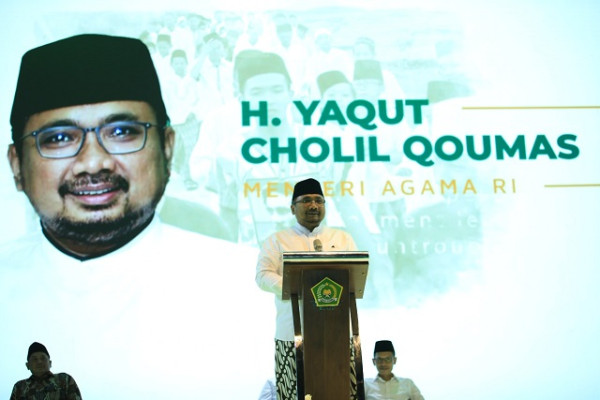 Peluncuran Peringatan Hari Santri 2022, Menag: Jawab Kebencian dengan Prestasi