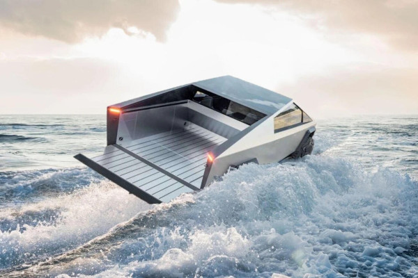 Tesla Cybertruck Diklaim Bisa Jadi Perahu dan Bisa Seberangi Sungai