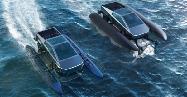 Tesla Cybertruck Diklaim Bisa Jadi Perahu dan Bisa Seberangi Sungai