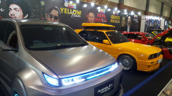 Begini Tampang Avanza Listrik Pertama di Dunia Milik Atta Halilintar di IMX 2022