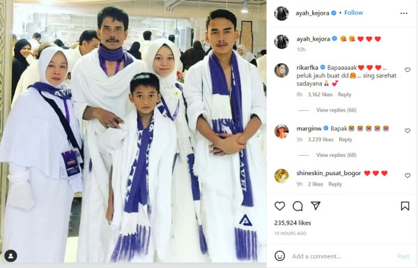 Lesti Kejora Diduga Alami KDRT, Ayah sang Penyanyi Unggah Foto Keluarga Tanpa Rizky Billar