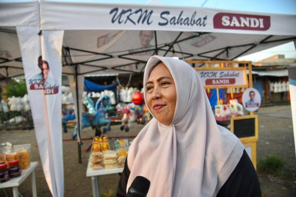 Gelar Pasar Tumpah, Relawan UKM Sahabat Sandi Berikan Akses Pasar ke UMKM