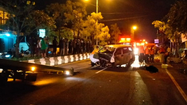 Sopir Mabuk Akibatkan Mobil Tabrak Toko di Denpasar, 2 Tewas dan 2 Kritis
