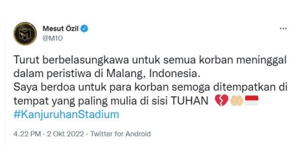 3 Artis dan Atlet yang Memberi Simpati pada Korban Tragedi Kanjuruhan, Ada Lee Min Ho