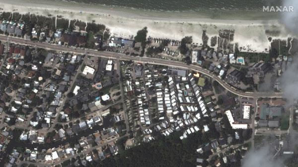 Foto Satelit Rekam Kerusakan Akibat Badai Ian, Florida Porak-Poranda