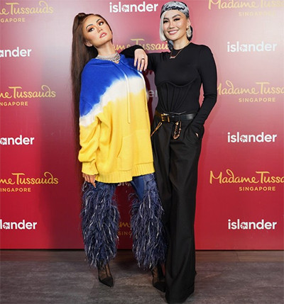 Agnez Mo Selebriti Indonesia Pertama yang Diabadikan di Madame Tussauds Singapore