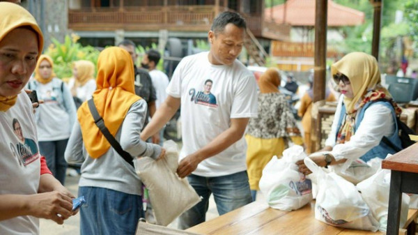 Gelar Bazar Sembako Murah, UKM Sahabat Sandi Ringankan Beban Warga di Lampung
