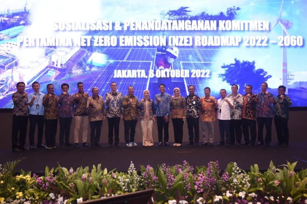 Pertamina Wujudkan Dukungan terhadap Pemenuhan Target NZE Nasional