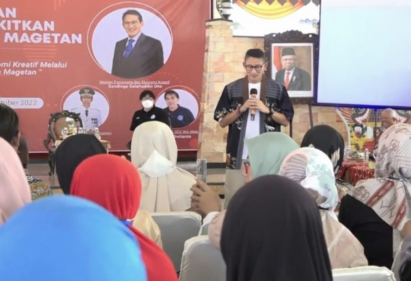 Bangun Kelangsungan Usaha, Sandiaga Dampingi Pelaku Ekraf Bertransformasi