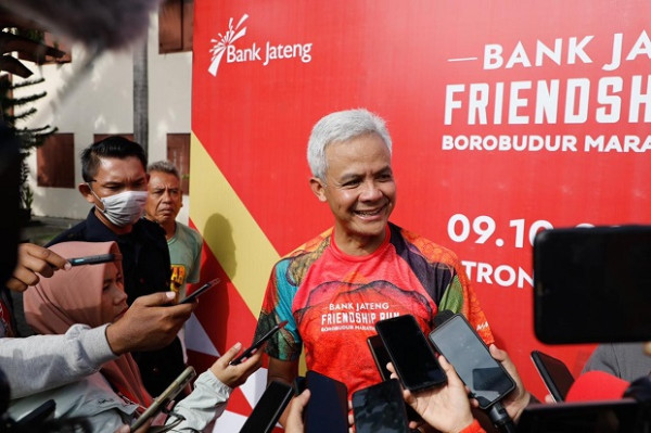 Bank Jateng Friendship Run, Warga Makassar Antusias Lari Bareng Ganjar