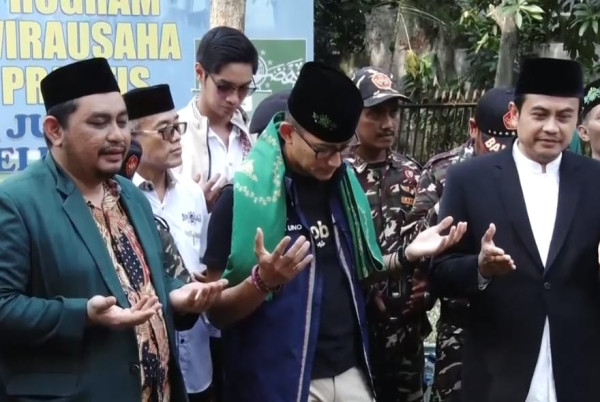 Gandeng NU, Sandiaga Bangun Ekonomi Umat Lewat Budidaya Lele