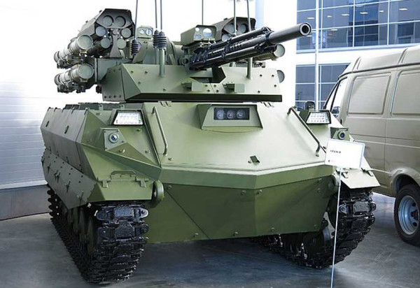 Spesifikasi Robot Uran-9, Tank Tak Berawak Rusia dengan Senjata Mengerikan