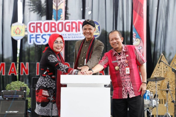 Resmikan MPP Grobogan, Ganjar Dorong Jadi Sentra UMKM