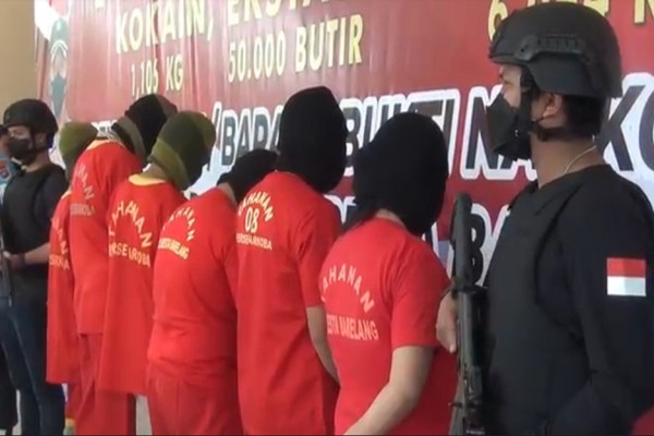 Hindari Penyalahgunaan, Heroin dan Ekstasi Senilai Rp40 Miliar Dimusnahkan