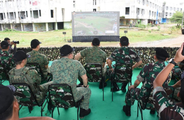 KSAD Dudung Tutup Latihan Tempur TNI AD- SAF Singapura di Karawang