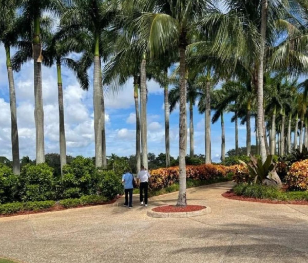 Kunjungan Hary Tanoe ke Trump International Golf Club