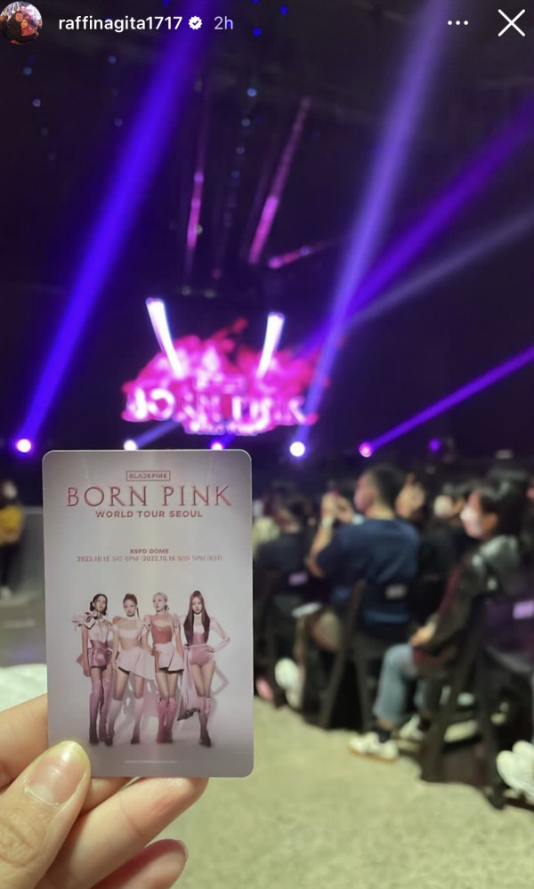 Pamer Nonton Konser BLACKPINK di Korea Selatan, Nagita Slavina Bikin Iri Para BLINK