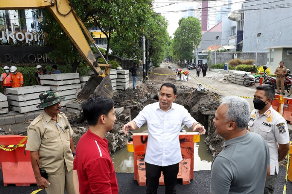 Ini Upaya Pemkot Surabaya Mencegah Genangan saat Musim Hujan