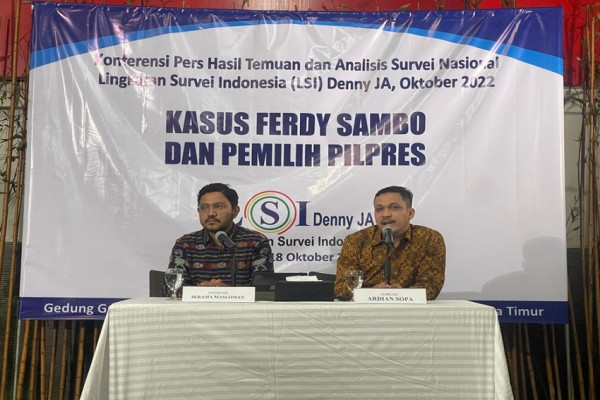 Survei LSI Denny JA: Perkara Ferdy Sambo Jadi Kasus Paling Dramatis di 2022