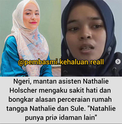Sebut Nathalie Holscher Selingkuh saat Masih Jadi Istri Sule, sang Mantan ART Tuai Kecaman Netizen