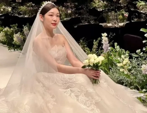 Gaun Pengantin Kim Yuna Bikin Heboh, Harganya Nyaris Rp1 Miliar