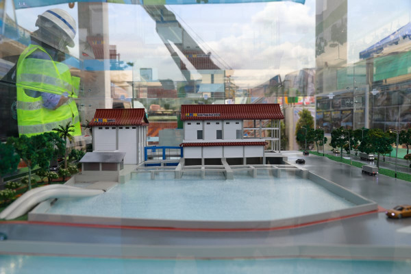Heru Minta Proyek Stasiun Pompa Sentiong Ancol Dikebut