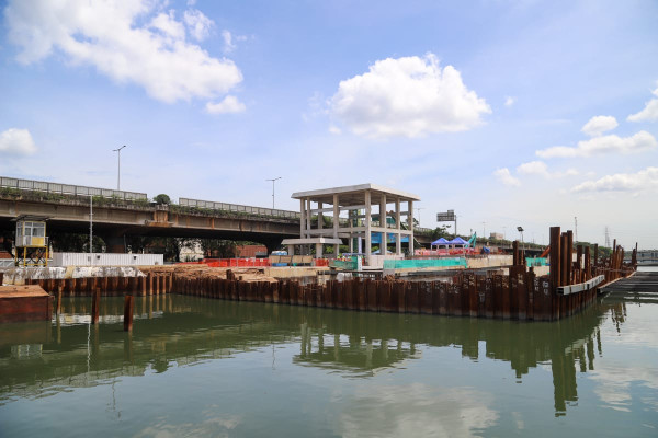 Heru Minta Proyek Stasiun Pompa Sentiong Ancol Dikebut