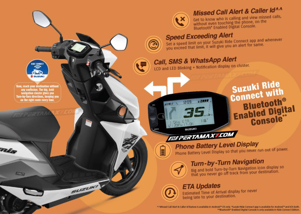 Ini Perbedaan Kontras Suzuki Avenis 125 Versi Indonesia, India, dan Filipina
