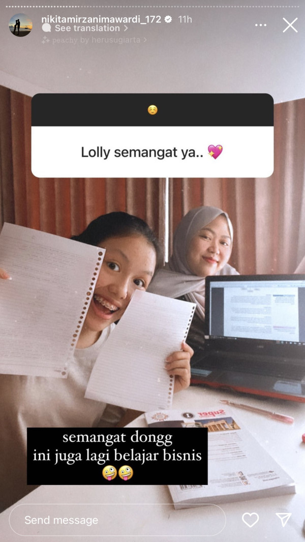 Nikita Mirzani Ditahan di Rutan Serang, Anak Tetap Fokus Sekolah hingga Belajar Bisnis