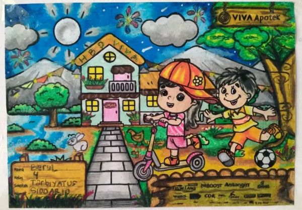 Tingkatkan Kreativitas dan Latih Motorik Anak, Viva Apotek Gelar Lomba Mewarnai Online