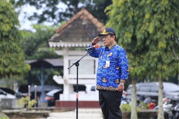 Jadi Inspektur Peringatan Hari Sumpah Pemuda, Sekda Tulang Bawang Bacakan Sambutan Bupati Winarti