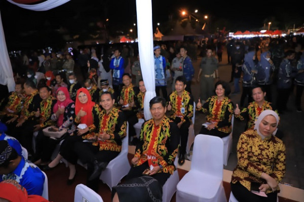 Buka Lampung Fair 2022, Gubernur Lampung Sempatkan Nikmati Kopi di Stand Anjungan Tulang Bawang