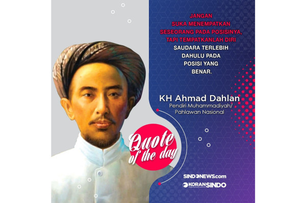 5 Tokoh Muhammadiyah Bergelar Pahlawan Nasional