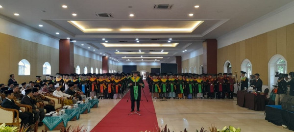 Lepas 388 Wisudawan, Rektor IAINU Kebumen Tekankan 3 Aspek Kemampuan Hadapi Tantangan Zaman