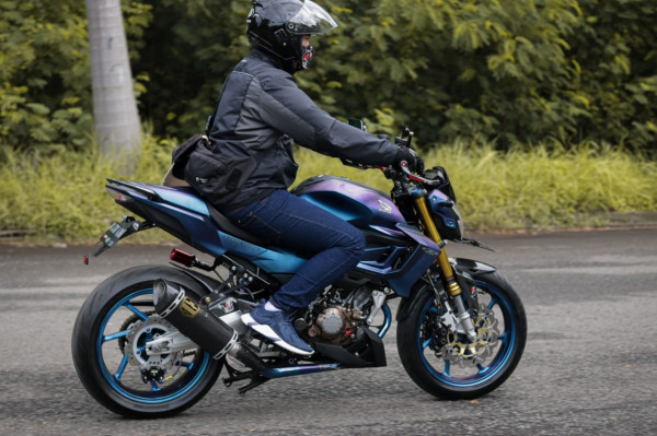 Ini Bahayanya Menggunakan Ban dan Velg Terlalu Lebar untuk Motor 150 cc