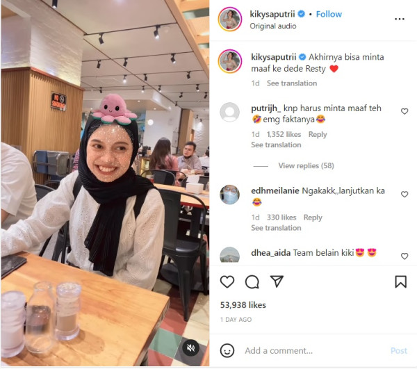 Kiky Saputri Kembali Roasting Lesti Kejora: Dede Marah Nggak?
