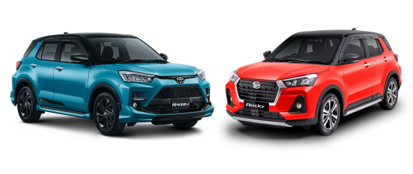 Suka Duka Mobil Kembar, Ini Perbandingan Head to Head Toyota Raize dan Daihatsu Rocky